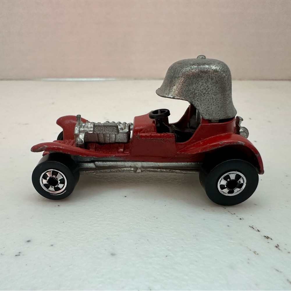 Vintage Red Baron Hotwheels Deep Red